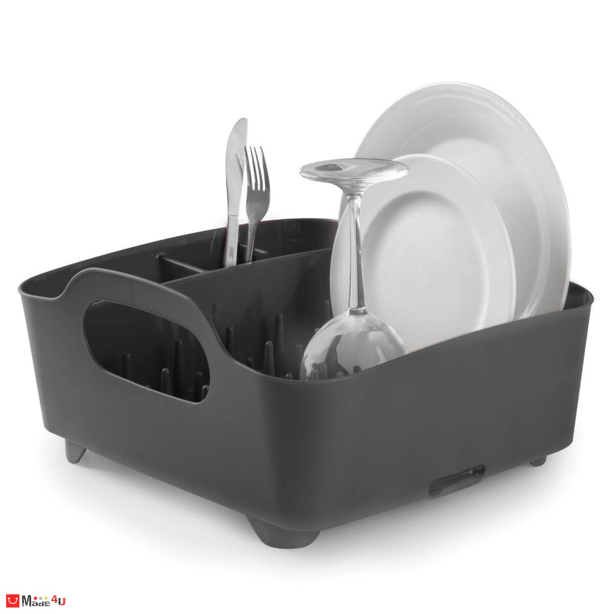Сушилник за съдове TUB, UMBRA цвят тъмно сив